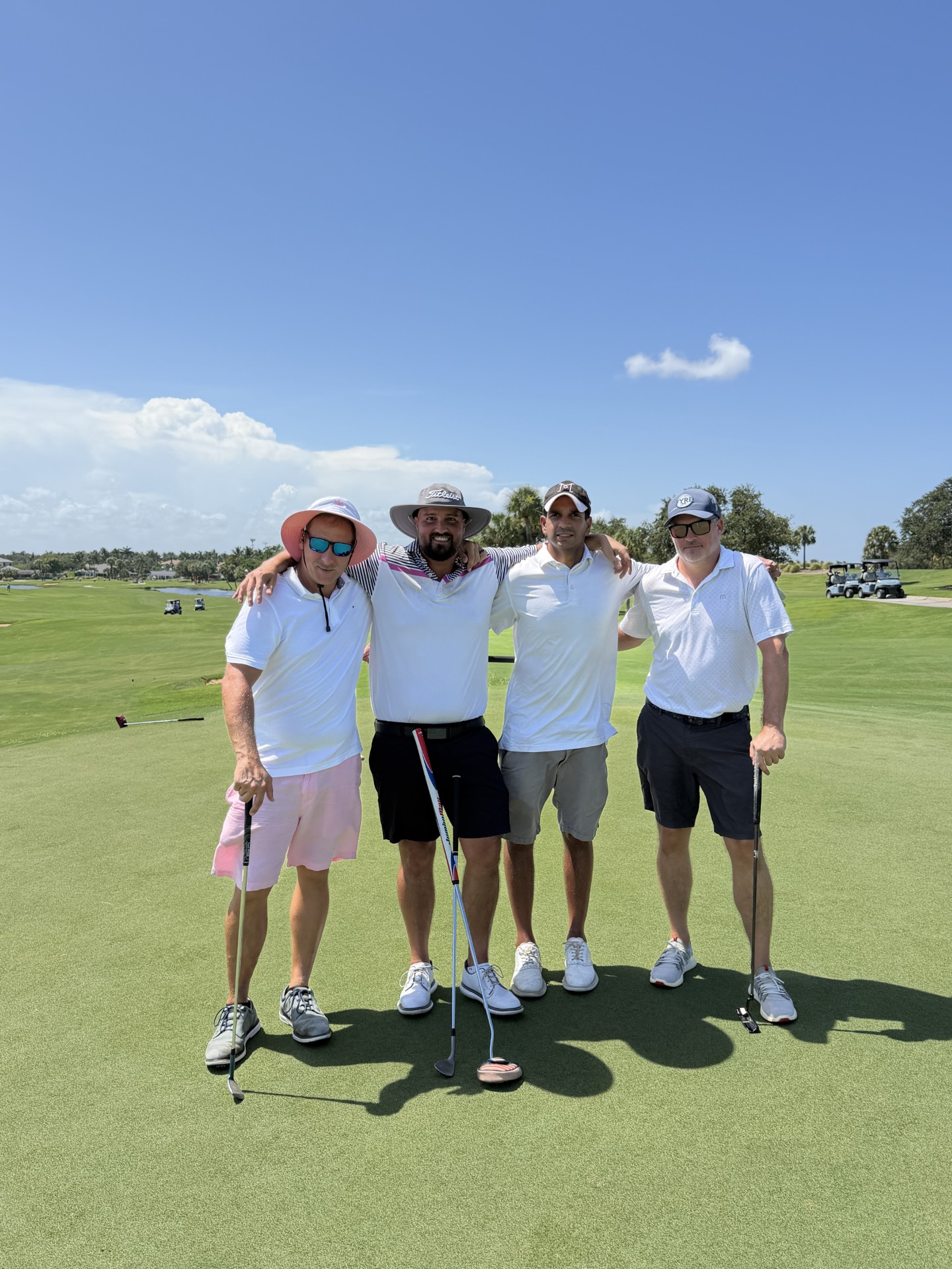 Against the Grain South Florida golf league players